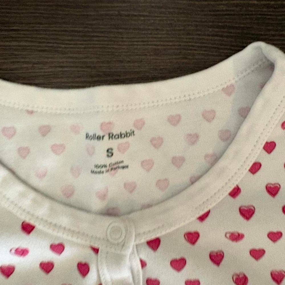 Roller Rabbit Heart PJ Set - Picture 3 of 5